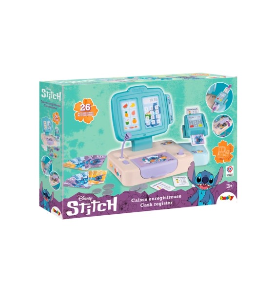 Ігровий набір Smoby Дісней Стіч Каса супермаркету (7600350119)