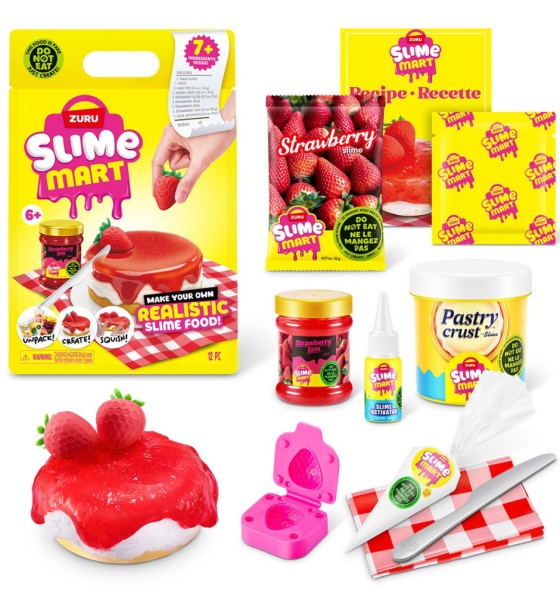 Ігровий набір Slime Mart Shopping Bag Полуничний чизкейк (15901A)