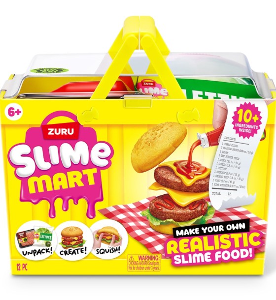 Ігровий набір Slime Mart Shopping Basket Бургер (15905A)