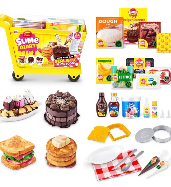 Ігровий набір Slime Mart Shopping Cart Візок смаколиків (15907)