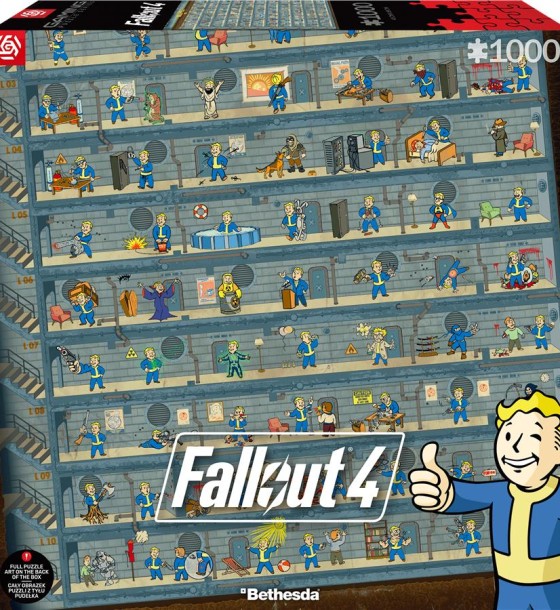 Пазл GoodLoot Fallout 4 Perk Poster Puzzles 1000 ел. (5908305247937)