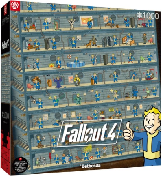 Пазл GoodLoot Fallout 4 Perk Poster Puzzles 1000 ел. (5908305247937)