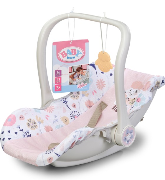 Ігровий набір Baby Born Крісло-переноска для ляльки Baby Born 2 в 1 Квітковий стиль (838518)
