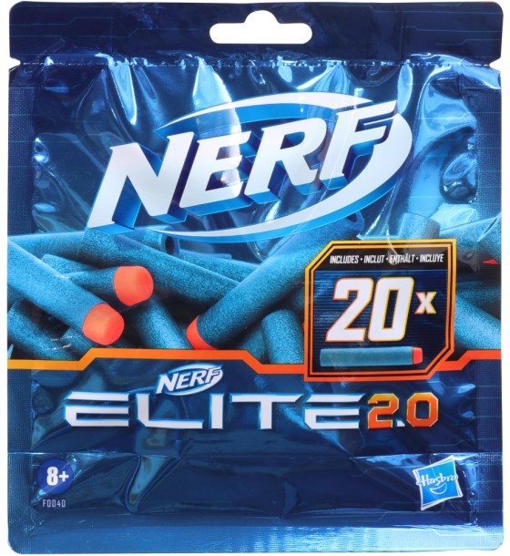 Іграшкова зброя Hasbro набір стріл Nerf Elite 2.0 20 шт (F0040)