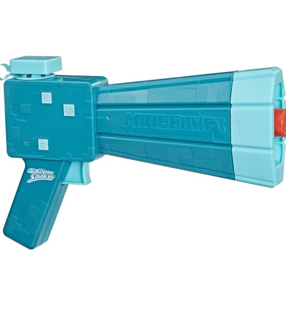 Іграшкова зброя Hasbro Nerf Водний бластер Майнкрафт Глоу Сквід (F7600)