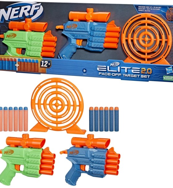 Іграшкова зброя Hasbro Nerf набір бластерів Elite 2.0 fase off Target (F8273)