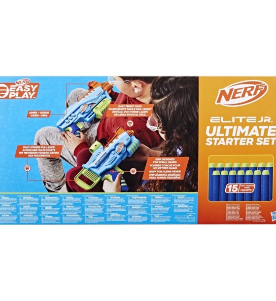 Іграшкова зброя Hasbro Nerf набір бластерів Elite junior Ultimate Starter (F6369)