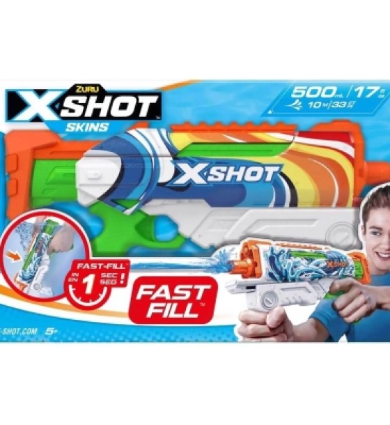 Іграшкова зброя Zuru X -Shot Водний бластер Fast FIill Sins HYPERLOAD Inferno (11854D)