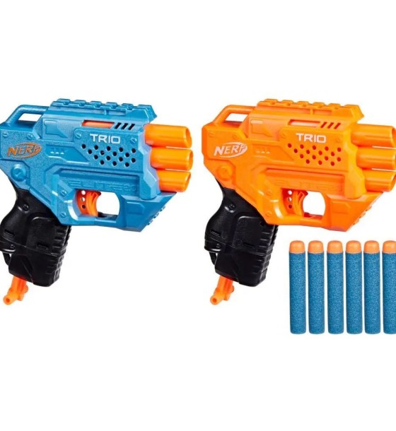 Іграшкова зброя Hasbro Набір з 2-х бластерів Еліт Тріо (F6786)