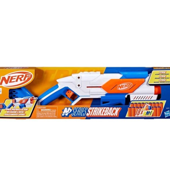Іграшкова зброя Hasbro Бластер Страйкбек Nerf N Series (G0218)