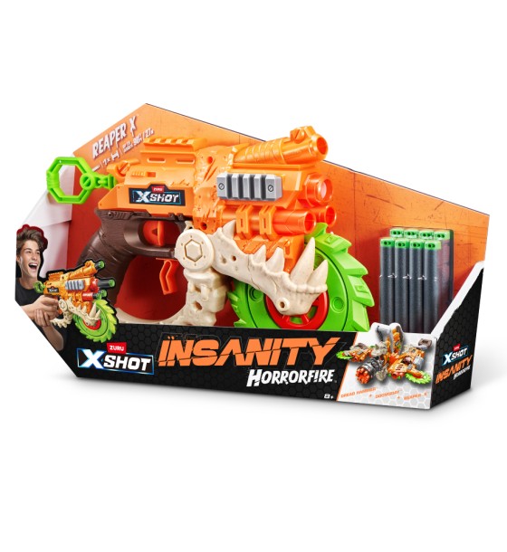Іграшкова зброя Zuru Бластер X-Shot Insanity horrorfire Reaper-x (36730)