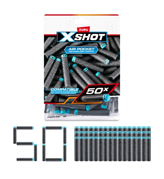 Іграшкова зброя Zuru X-Shot Набір патронів Excel (50 патронів) (36588)