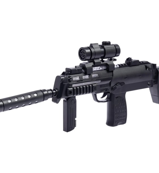 Іграшкова зброя ZIPP Toys Автомат світло-звуковий HK MP7 Чорний (810B)