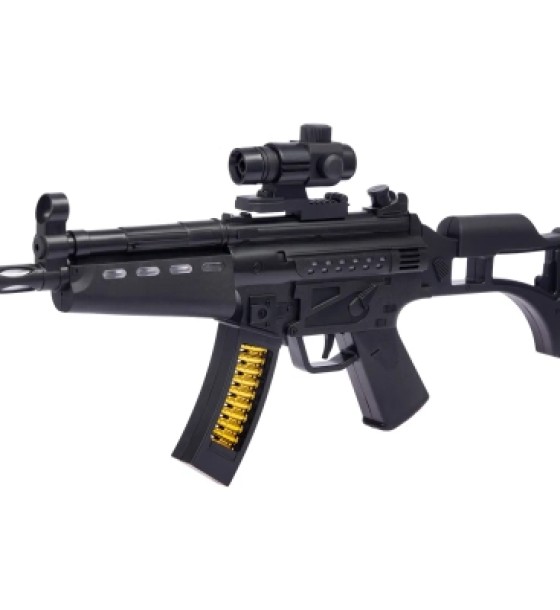 Іграшкова зброя ZIPP Toys Автомат світло-звуковий HK MP5 Чорний (804B-1)
