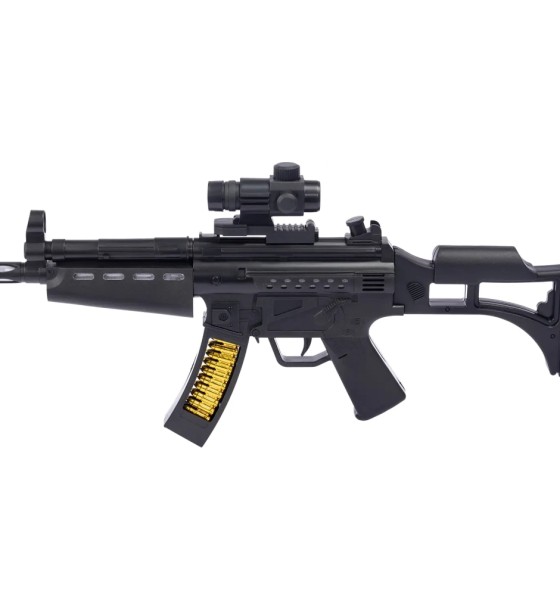 Іграшкова зброя ZIPP Toys Автомат світло-звуковий HK MP5 Чорний (804B-1)