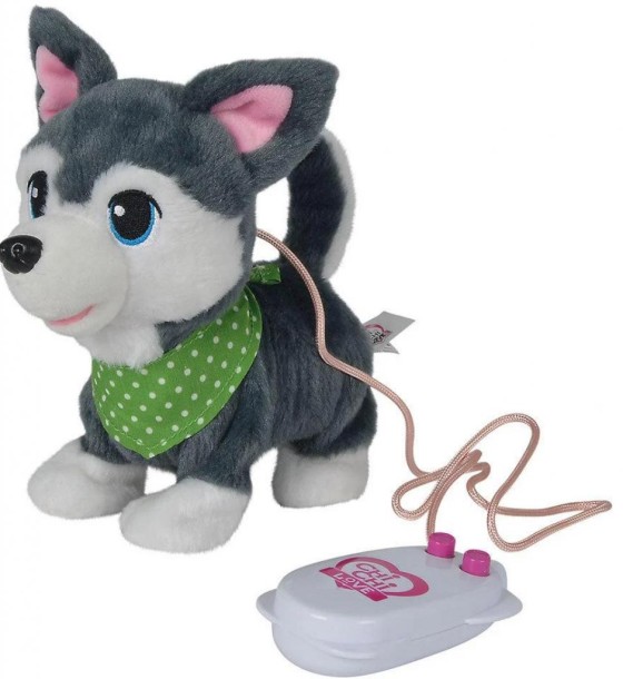 Інтерактивна іграшка Simba Chi Chi Love Друзі цуценята Сірий 20 см (5893243)