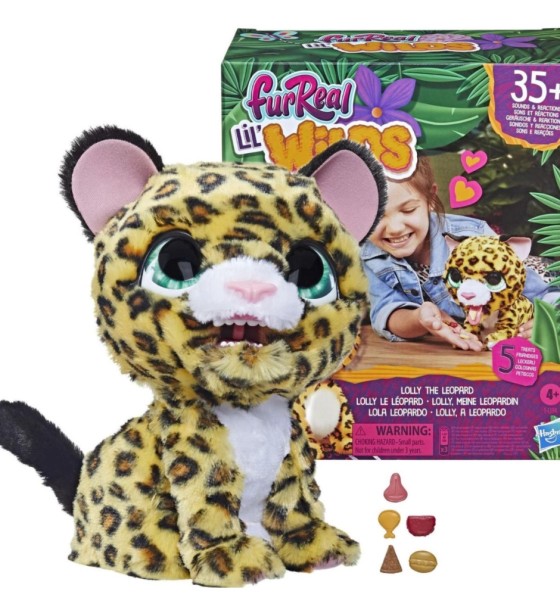 Інтерактивна іграшка Hasbro FurReal Friends улюбленець Леопард Лоллі (F4394)
