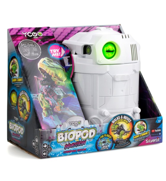 Інтерактивна іграшка Silverlit Робозавр Biopod Cyberpunk Inmotion (88092)