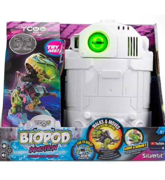 Інтерактивна іграшка Silverlit Робозавр Biopod Cyberpunk Inmotion (88092)