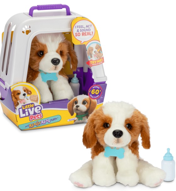 Інтерактивна іграшка Moose Little Live Pets Лагідне цуценя (26548)
