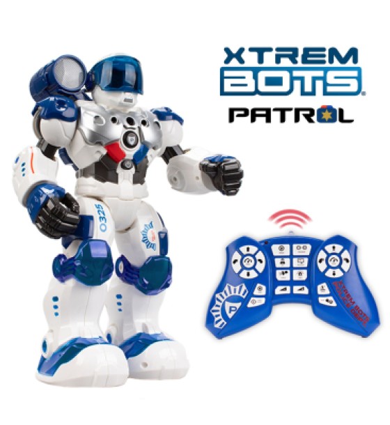 Інтерактивна іграшка BlueRocket Робот Патрульний Stem (XT380972)