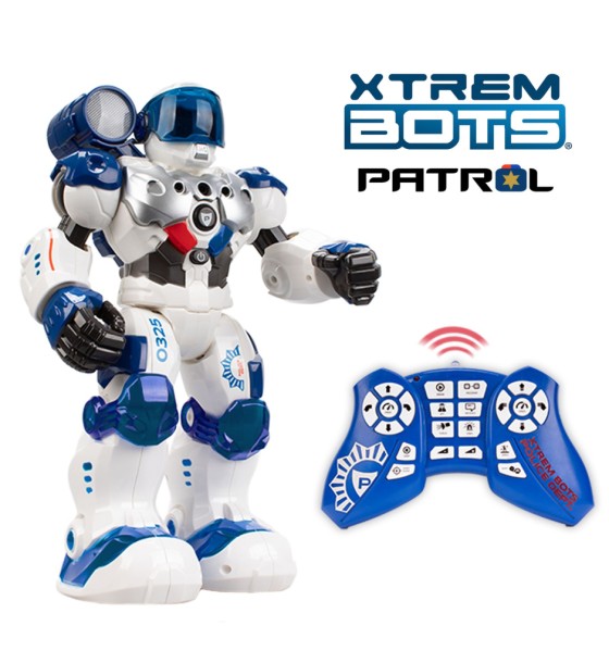 Інтерактивна іграшка BlueRocket Робот Патрульний Stem (XT380972)
