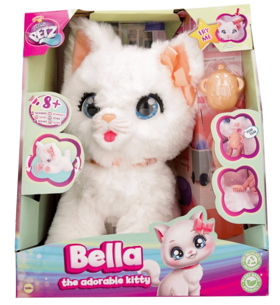 Інтерактивна іграшка IMC Toys CLUB PETZ Кішка Белла (907737)