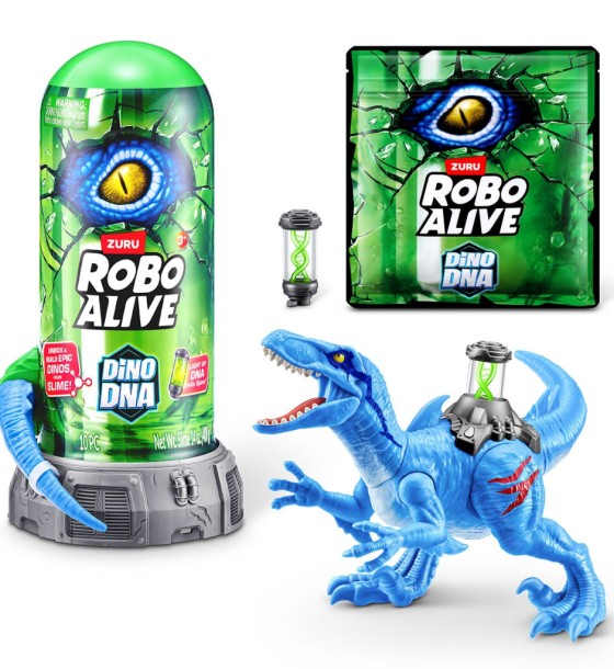 Інтерактивна іграшка Pets & Robo Alive ДНК Велоцизавра (71139B)