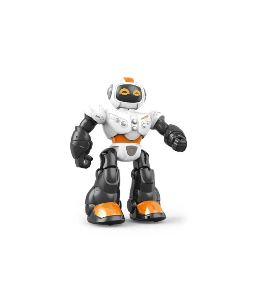 Інтерактивна іграшка ROBOT робот зі зброєю і щитом, зі звуковими, світловими ефектами та записом голосу (3858894673865)