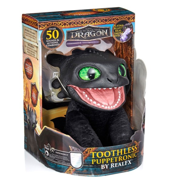 Інтерактивна іграшка Real FX Беззубик (HTTYD-1001-01)