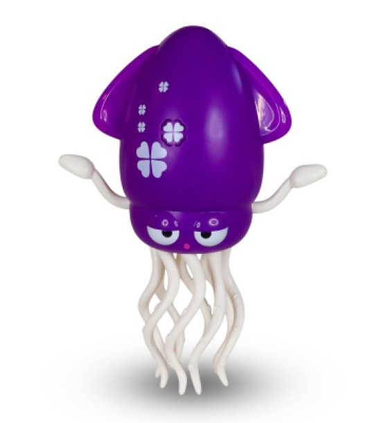 Інтерактивна іграшка Tiki Wiki Кальмаріні денсеріні (світло, українське, пурпуровий) (158-21-UA-P)