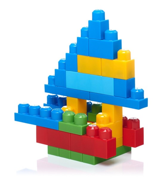 Конструктор Mega Bloks Класичний 60 деталей (DCH55)