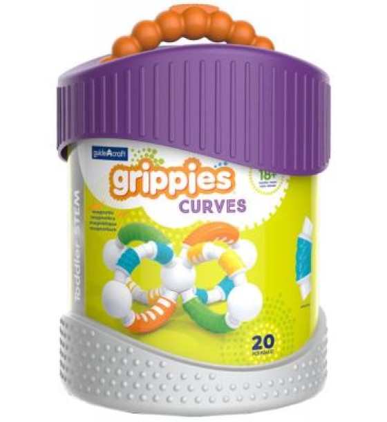 Конструктор Guidecraft Grippies Curves, 20 деталей (G8319)