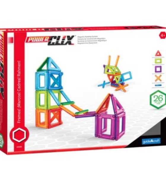 Конструктор Guidecraft PowerClix Frames, 26 деталей (G9199)