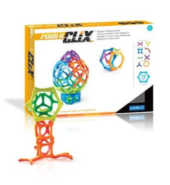 Конструктор Guidecraft PowerClix Organics 74 деталі (G9432)