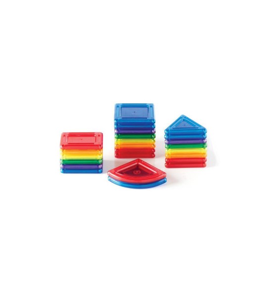 Конструктор Guidecraft Guidecraft PowerClix Solids 24 деталі (G9420)