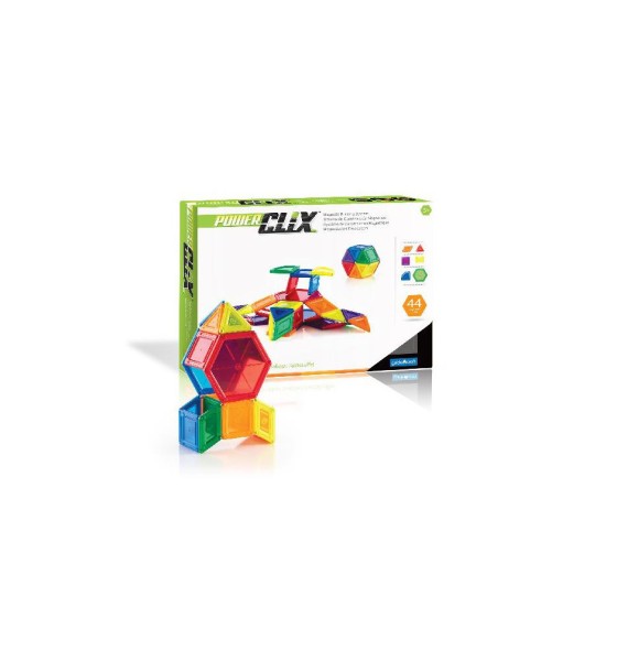 Конструктор Guidecraft PowerClix Solids 44 деталі (G9421)