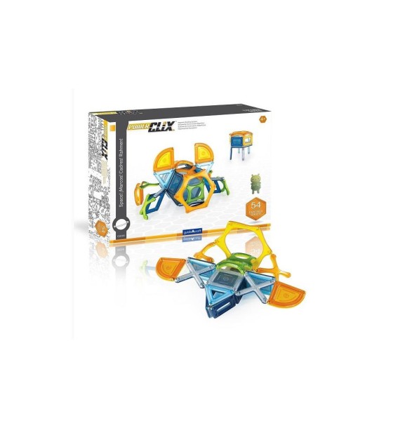 Конструктор Guidecraft PowerClix Explorer Series Космос 54 дет. (G9470)