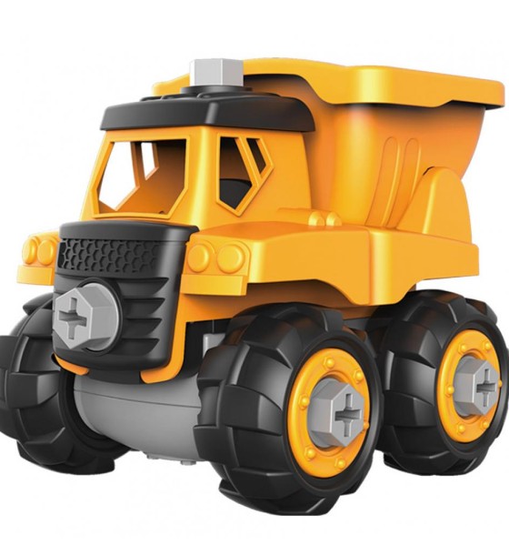 Конструктор Microlab Toys Будівельна техніка - вантажівка (MT8906)