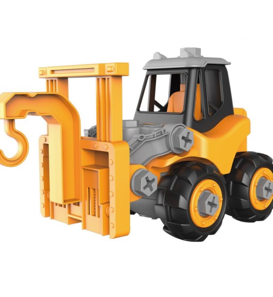 Конструктор Microlab Toys Будівельна техніка - крановий маніпулято (MT8912)