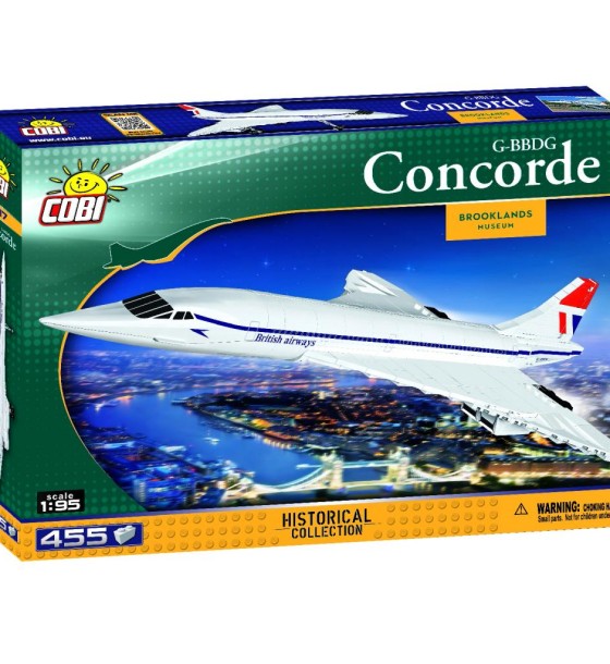 Конструктор Cobi Конкорд 1:95 455 деталей (COBI-1917)