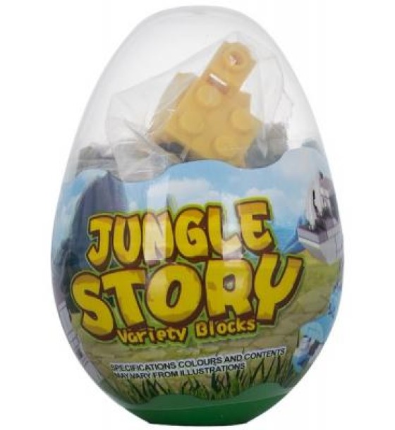 Конструктор Mindbox JUNGLE STORY в яйце в асорт (K31A)