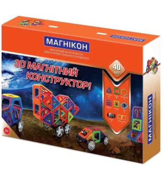 Конструктор Магнікон 40 деталей (MK-40)