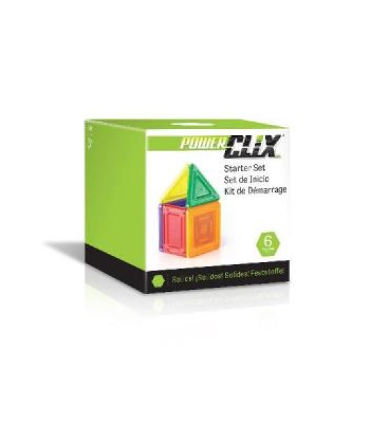 Конструктор Guidecraft PowerClix Solids Базовий набір, 6 детале (G9481)