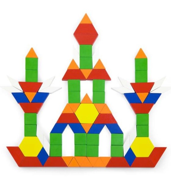 Конструктор Viga Toys Набір будівельних блоків (50065)