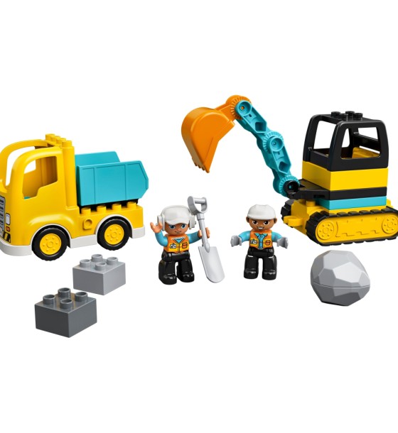 Конструктор LEGO Вантажівка і гусеничний екскаватор (10931)