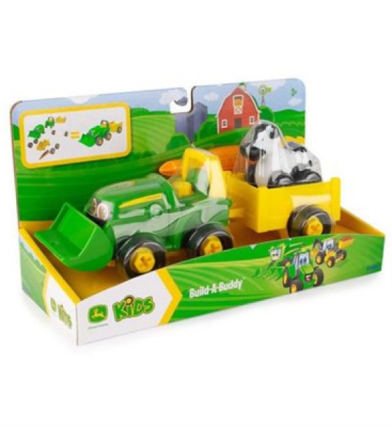 Конструктор John Deere Kids Трактор із ковшем і причепом (47209)