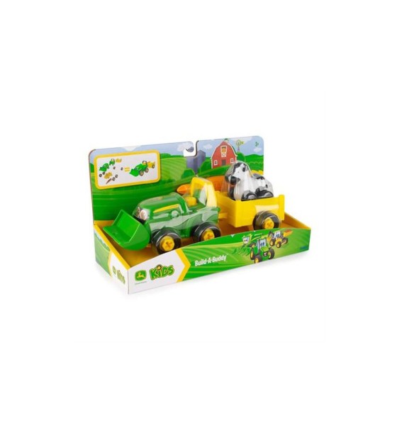 Конструктор John Deere Kids Трактор із ковшем і причепом (47209)
