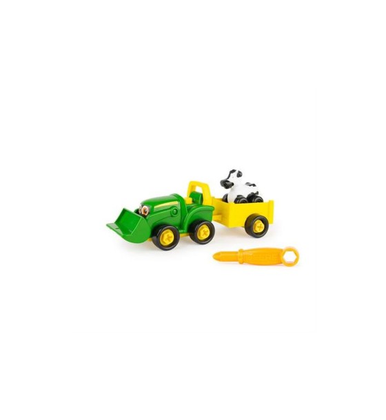 Конструктор John Deere Kids Трактор із ковшем і причепом (47209)