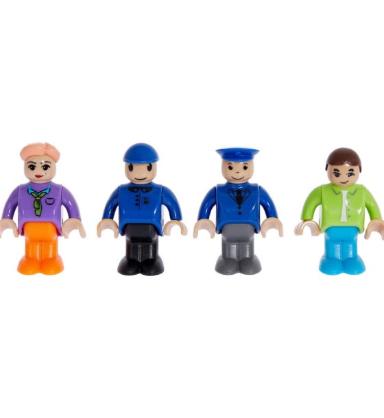 Конструктор ZIPP Toys Потяг DF11 Z з рельсами, синій на радіокеруванні (98220)